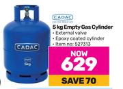 Cadac 5Kg Empty Gas Cylinder