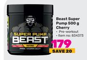 Beast Super Pump Cherry-500g