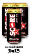 Soore Energy Drink-3x500ml