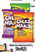 Willards Cheas Naks Assorted-3x135g