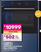 Defy Gemini Eye Level Oven (Blue) MDB0775