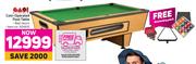 Easi Coin Operated Pool Table + Free Accessory Pack