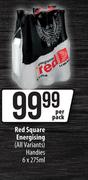 Red Square Energising (All Variants) Handies-6 x 275ml Per Pack