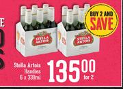 Stella Artois Handies-For 2 x 6 x 330ml