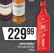 Johnie Walker Red Label Whisky-750ml