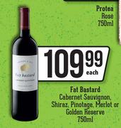 Fat Bastard Cabernet Sauvignon, Shiraz, Pinotage, Merlot Or Golden Reserve-750ml Each