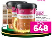 Simple Choice Textured Paint (Assorted Colours)-20L Each