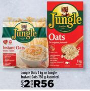 Jungle Oats 1Kg Or Jungle Instant Oats 750g-For 2