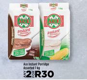 Ace Instant Porridge Assorted-For 2 x 1Kg