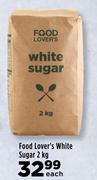 Food Lover's White Sugar-2Kg Each