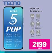 Tecno Pop 5 LTE Smartphone-Each