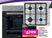 Defy Gas Hob & Electric Oven Box Set DCB 843E