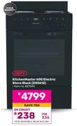 Defy Kitchen Master 600 Electric Stove Black DSS612