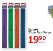 Scripto 30cm Flexi Rulers-Each
