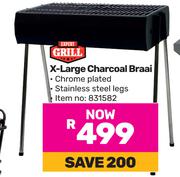 Expert Grill X-Large Charcoal Braai 831582