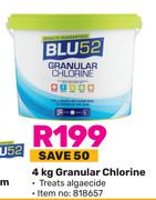 Blu 52 Granular Chlorine 818657-4Kg