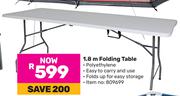 1.8m Folding Table 809699
