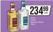 Olmeca Tequila Reposado Or Blanco-750ml Each