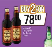 Sedgwick's The Original Old Brown-For 2 x 750ml