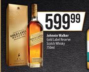 Johnnie Walker Gold Label Reserve Scotch Whisky-750ml