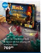 Lord Of The Rings Risk