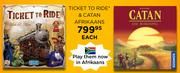 Ticket To Ride & Catan Afrikaans-Each