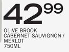 Olive Brook Cabernet Sauvignon/ Merlot-750ml 