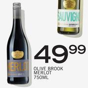Olive Brook Merlot-750ml
