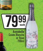 Annabelle Cuvee Blanche Or Rose-750ml Each