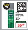 Brut Deodorant Body Spray-120ml