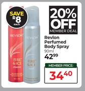 Revlon Perfumed Body Spray-90ml