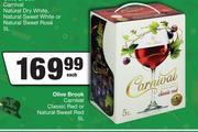 Olive Brook Carnival Classic Red Or Natural Sweet Red-5l Each