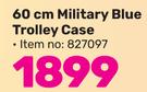 Tosca 60cm Miltary Blue Carry On Trolley Case