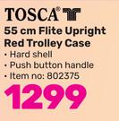 Tosca 55cm Flite Upright Red Trolley Case