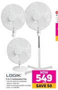 Logik 3 In 1 Combination Fan-Each