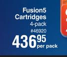 Gillete Fusion5 Cartridges-4 Per Pack