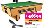 Easi Coin Operated Pool Table