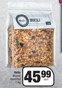 Hello Muesli Assorted-1Kg Each