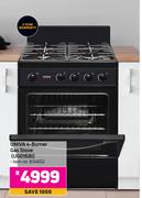 Univa 4-Burner Gas stove UG016BI