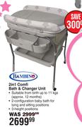 Bambino 2In1 Comfi Bath & Changer Unit