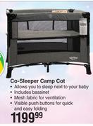 Baby Things Co-Sleeper Camp Cot