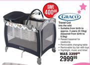 Graco Travel Cot Into The Wild
