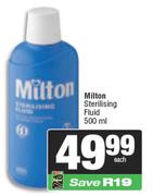 Milton Sterilising Fluid-500ml