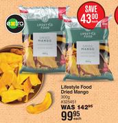 Lifestyle Food Dried Mango-300g Each