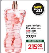 Oso Perfect For Women Or Men EDT-100ml Each