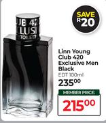 Linn Young Club 420 Exclusive Men Black EDT-100ml