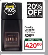 Gravity Cologne EDT-100ml