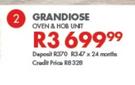Grandiose Oven & Hob Unit