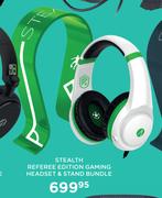 Stealth Referee Edition Gaming Headset & Stand Bundle