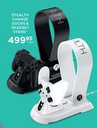 Stealth Charge Docks & Headset Stand